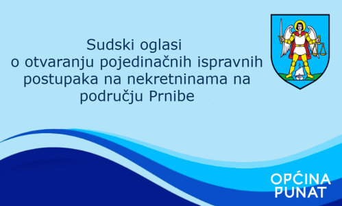 Sudski oglasi Prniba