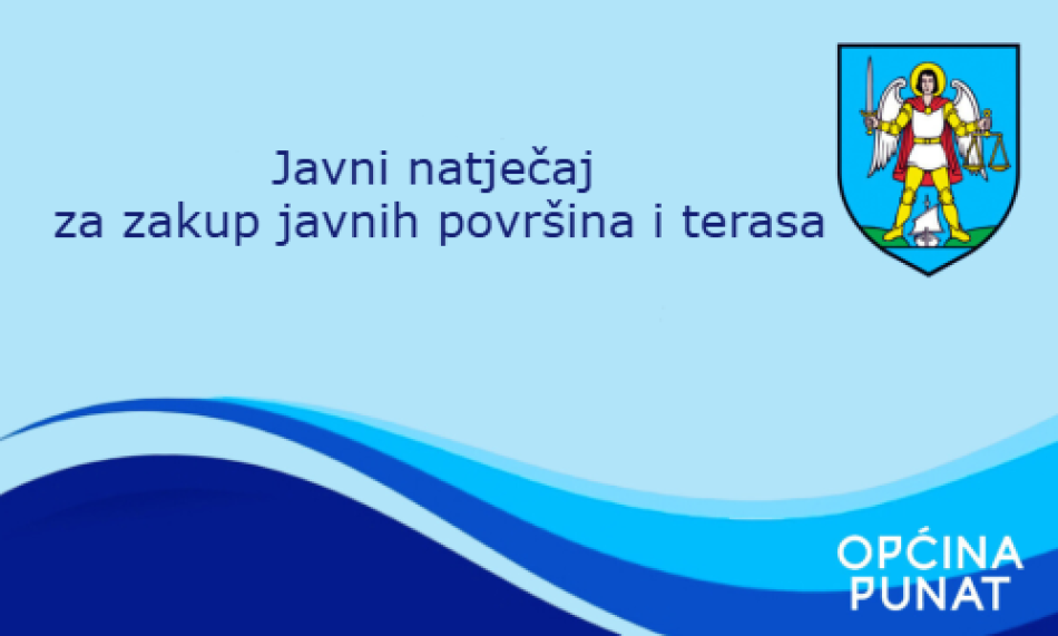 natječaj javne površine i terase