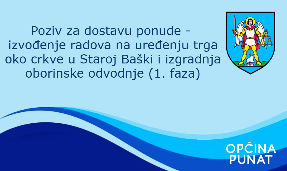 uređenje trga Stara Baška
